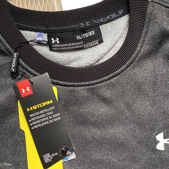 Under Armour Men's ColdGear/Storm/Golf Crewneck - Picture 4 of 7